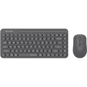 Клавиатура + мышь A4Tech Fstyler FG3200 Air2 клав:серый мышь:серый USB беспроводная slim Multimedia